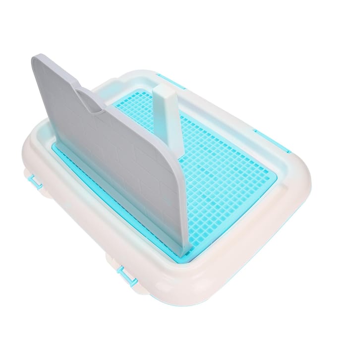 Hondentoilet Binnen Puppy Training Toilet Kattenbak Hek Hond Geplande Urinatie Zindelijkheidstray Blue