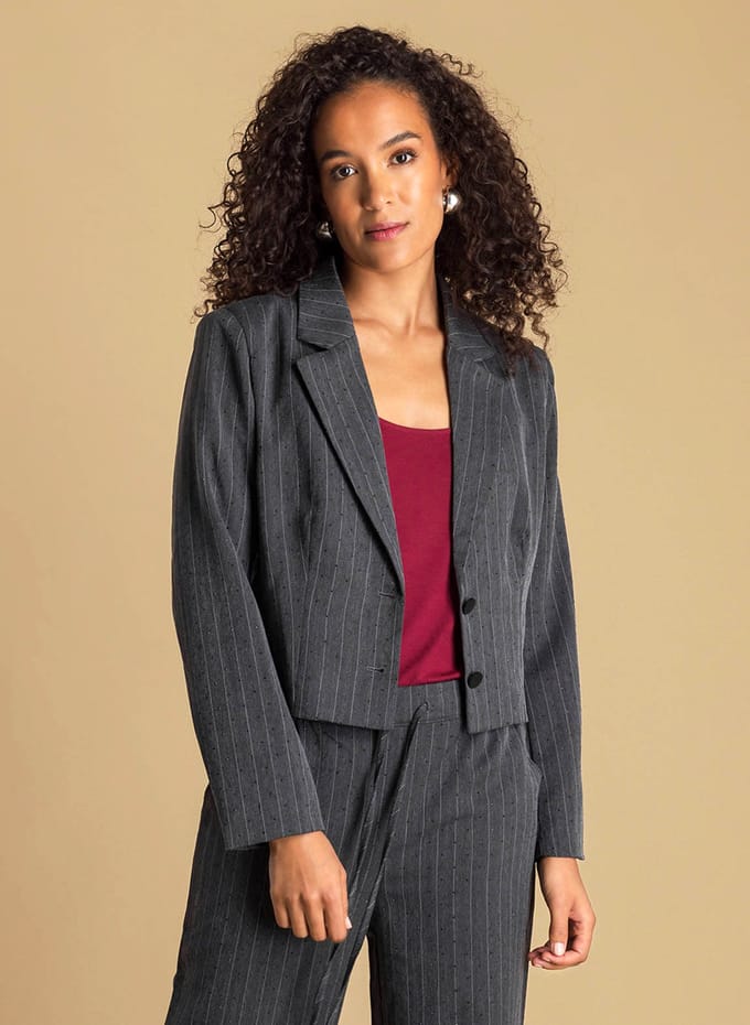 IVY BEAU Aleyna - Dark Grey/Melange - maat 44