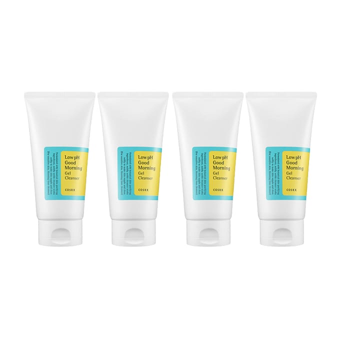 COSRX - Low pH Good Morning Gel Cleanser (4elk) Set