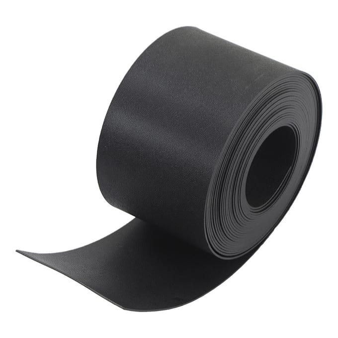 Landschapsrand PE Tuinrand Zwart 12cm Breedte 10m Lengte 2mm Dikte voor Buiten gray