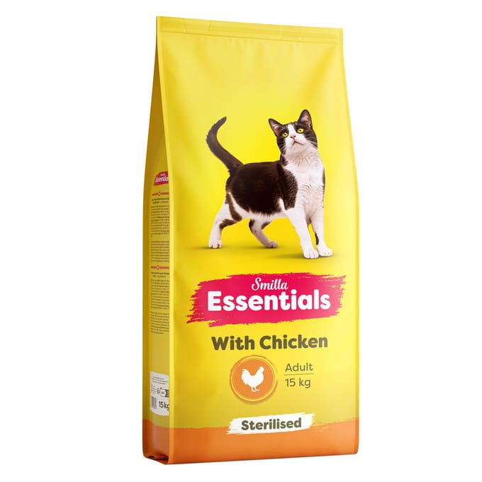 Smilla Essentials Adult Sterilised met kip - Dubbelpakket: 2 x 15 kg