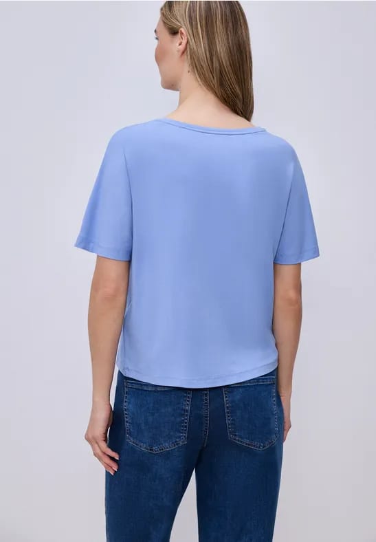 Basic Shirt met schouders