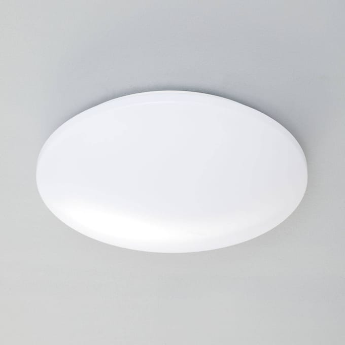 REALITY POLLUX - Plafondlamp - Wit - incl. 1x SMD 15 W - Dimbaar met schakelaar