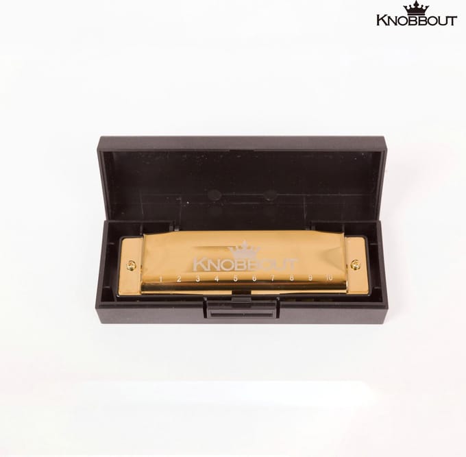 Mondharmonica in C - Goud - Compact en Krachtig Geluid