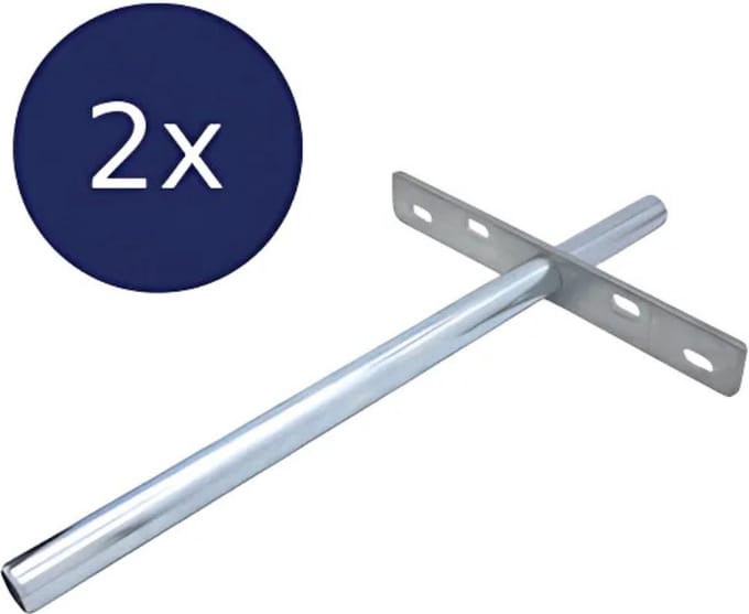 Onzichtbare plankdrager - 360mm - Per 2 stuks
