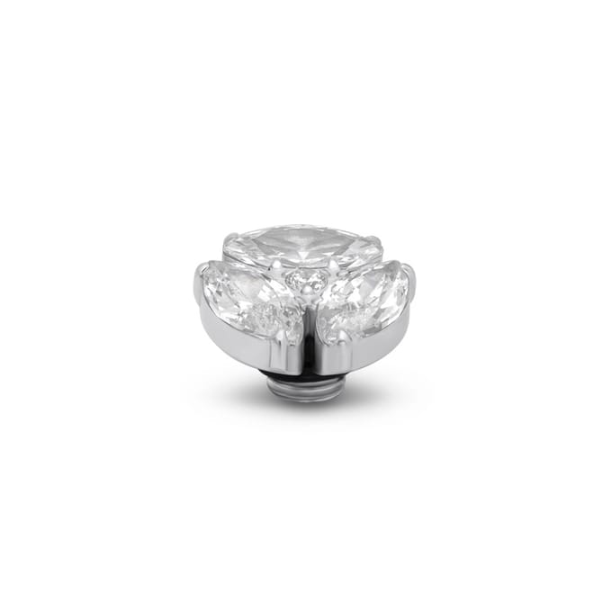 Melano Vivid Radiance Steentje Crystal | Zilver