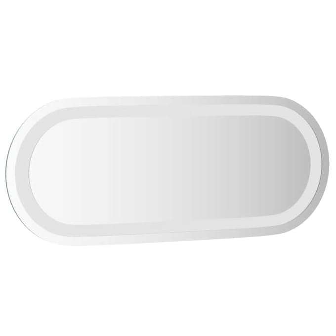 vidaXL - Badkamerspiegel - LED - 50x20 - cm - ovaal