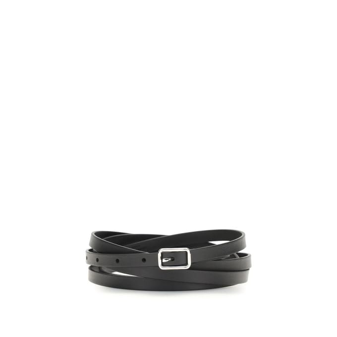 Givenchy Zwarte Kalfsleren Bos Taurus Riem
