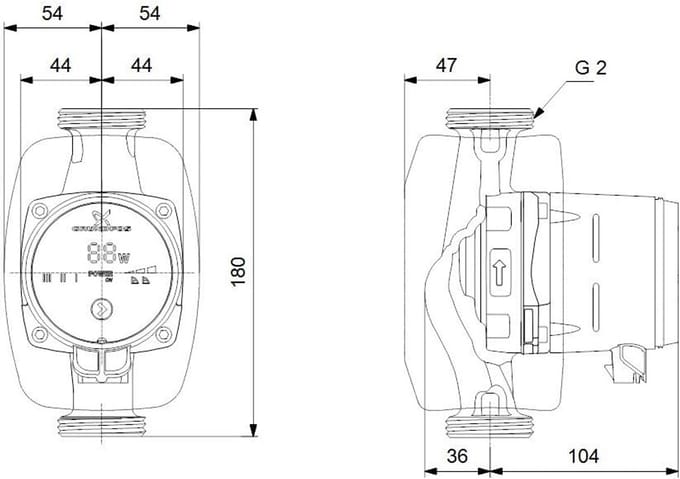 Hoogrendement Circulatiepomp voor Centrale Verwarming