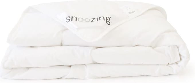 Snoozing Innsbruck - Zijden - Kinderdekbed - Junior - 120x150 cm - Wit