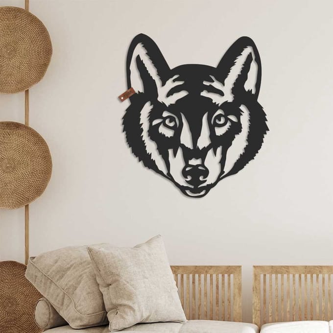 FBRK. Geometrische Wolf - Bronze Metallic