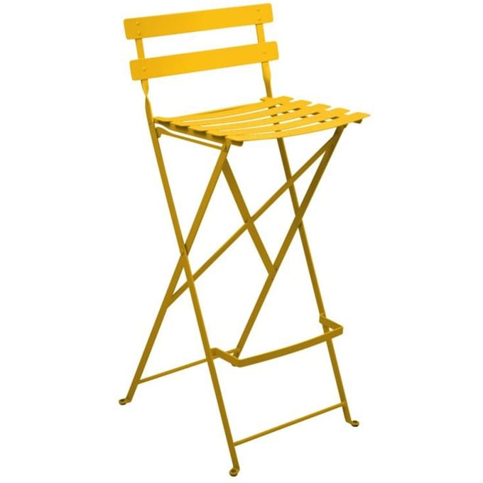 Fermob BISTRO MÉTAL barkruk - C6 Honing structuur
