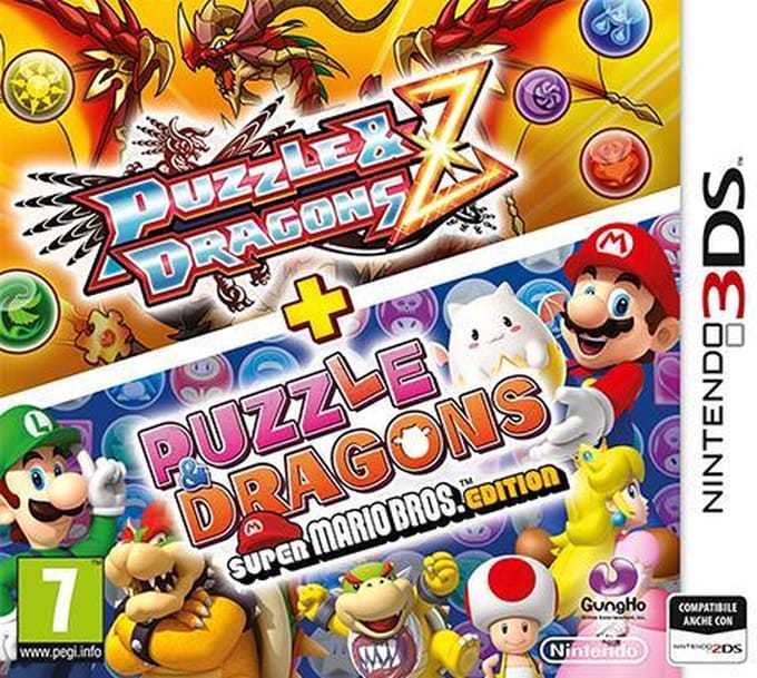 Nintendo Puzzle & Dragons Z + Puzzle & Dragons Super Mario Bros. Edition, Nintenso 3DS Standaard Engels Nintendo 3DS