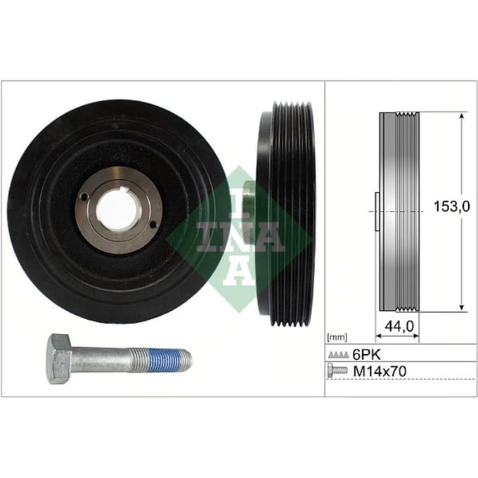 Schaeffler Ina Riemschijvenset, krukas INA 544 0042 20