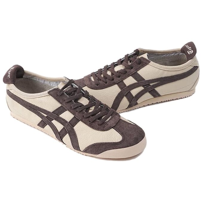 Baskets Unisexe Onitsuka Tiger Mexico 66 Beige Marron Chocolat 1183C076-256 38 beige