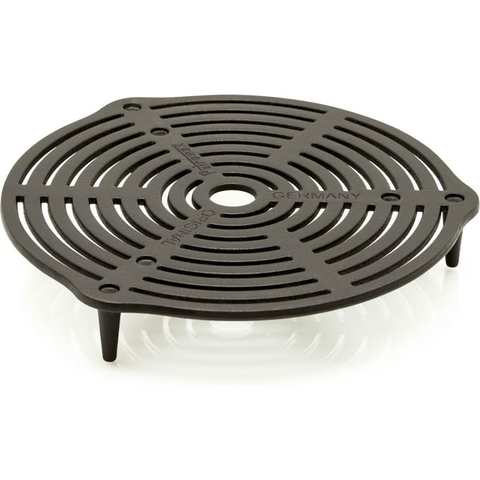 Petromax trivet / rooster - gietijzer - ø30cm - met pootjes, stapelbaar (gr-s30)