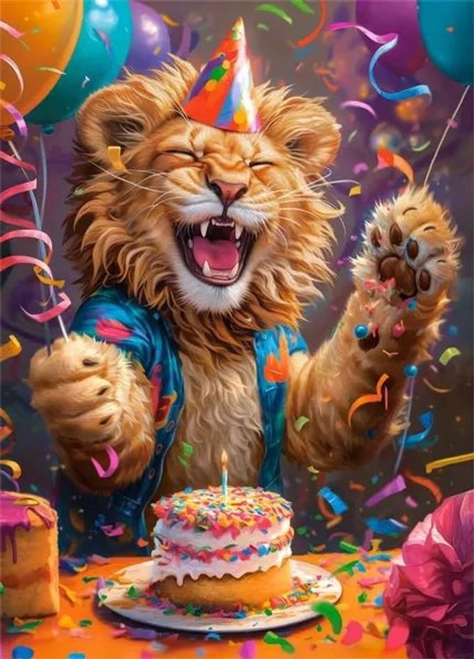CASTORLAND 60 el. Happy Birthday! [PUZZLE]