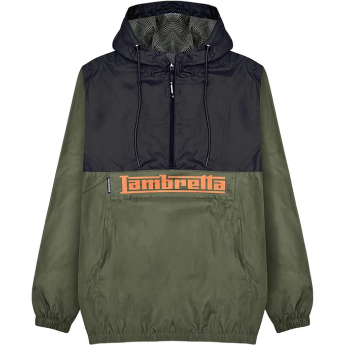 Lambretta Unisex Volwassen OTH Scooterjas (Khaki/Zwart)