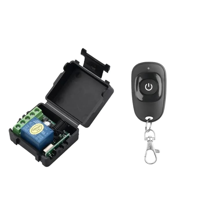 Universele Draadloze Afstandsbedieningsschakelaar DC 12V 1CH Relais Ontvangermodule Smart Home Lamp Ventilator Verlichting Schakelaar RF EV1527 Leren Code Zender