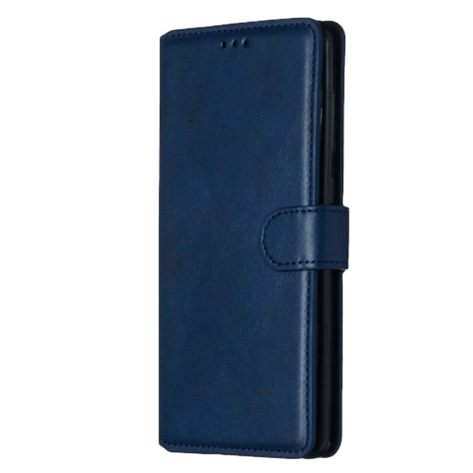 Mocaa Samsung Galaxy S20 Slim-Fit Boek Hoesje Blauw