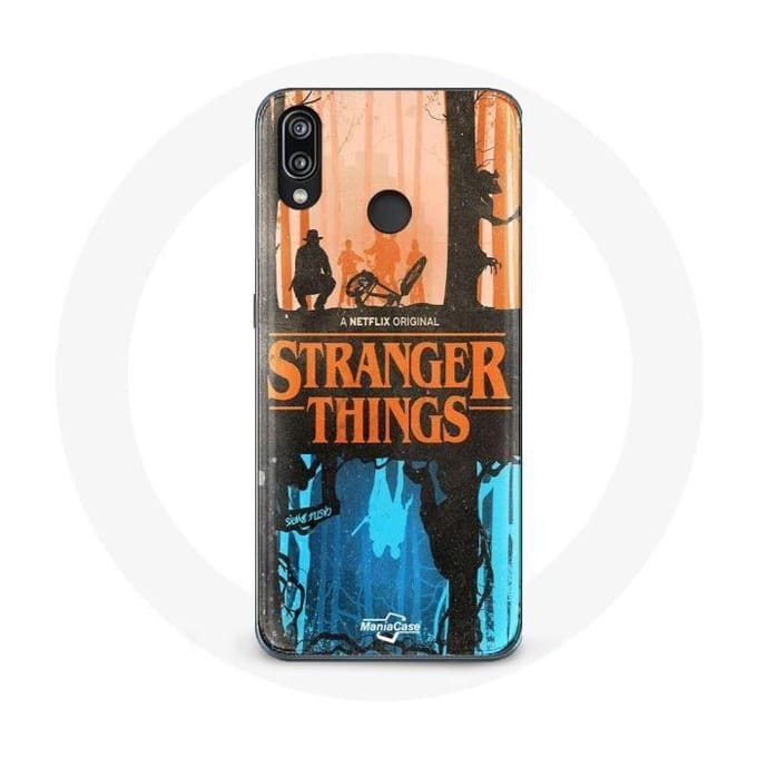 Coque pour Huawei P20 Lite Stranger Things Couverture des amis