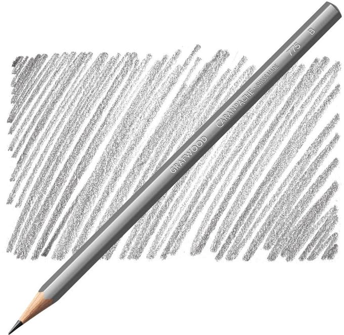 Caran D'ache - Grafwood Artist Grafietpotlood Extra fine - B