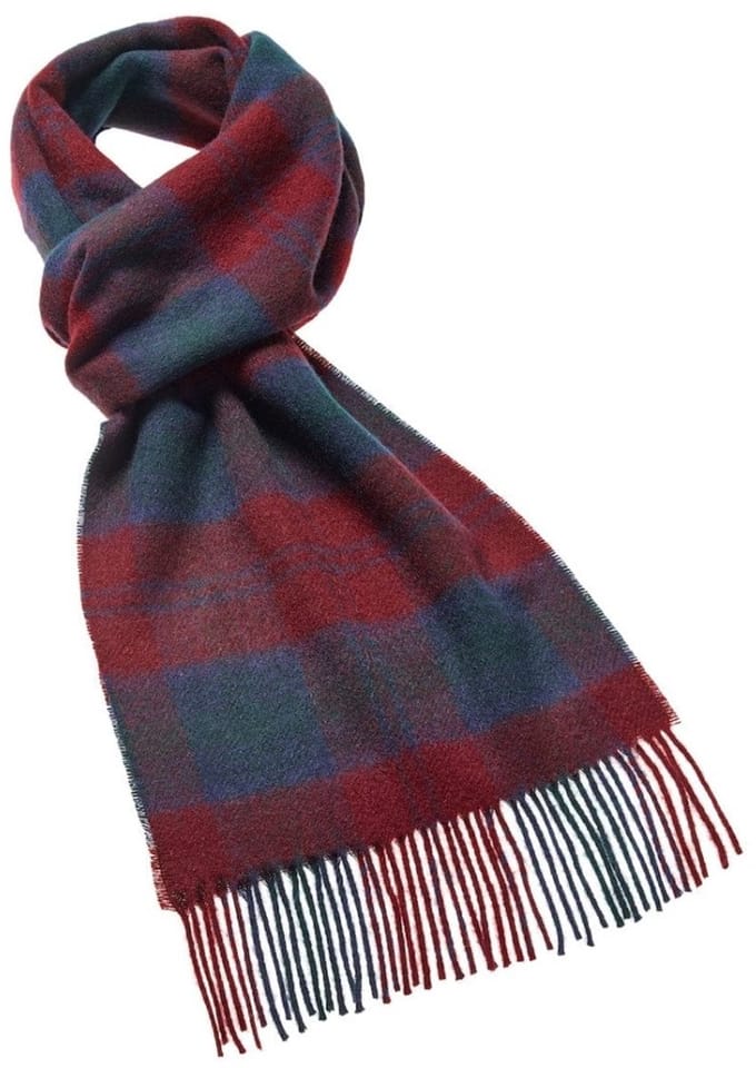 Sjaal Tartan Lindsay - Merino Lamswol - 25 x 190 - Bronte by Moon