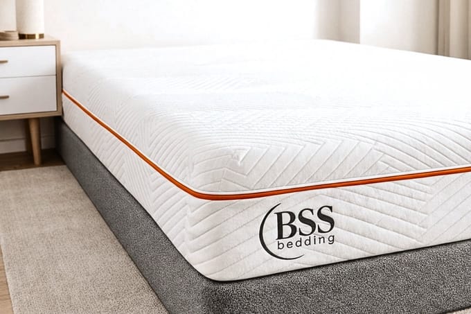 BSS Bedding Elite - Matras - 140x200 - 22 cm Dik - 7 Zone Memory Foam - 50 nachten proefslapen - OEKE-TEX