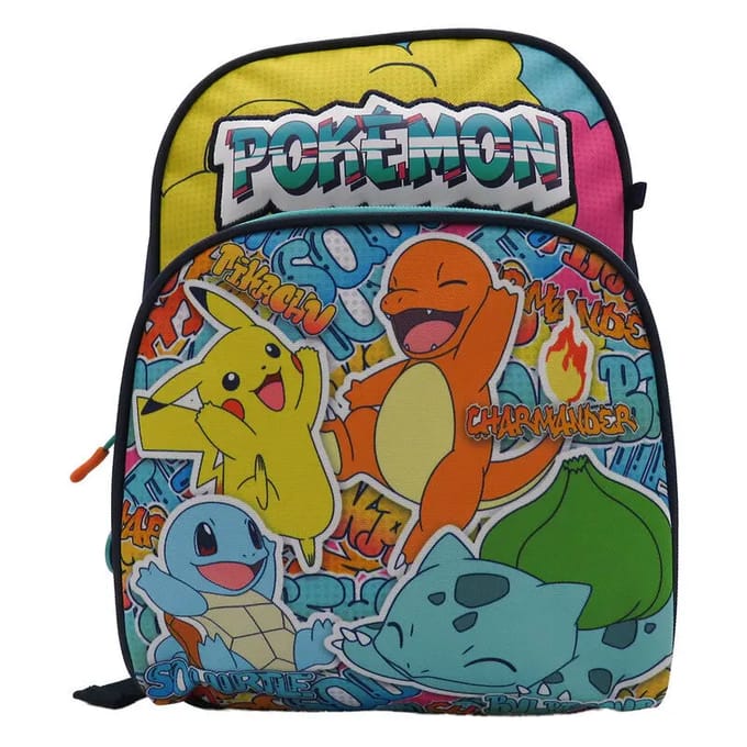 Pokémon - Rugzak - 30cm - 2 vakken - Premium Qualiti -"Urban Colors"