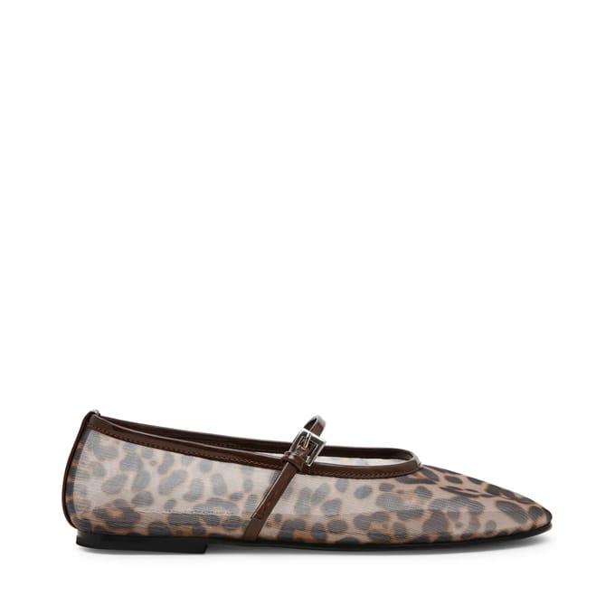 Steve Madden Mash Flat Shoes Leopard Taglia: 37 | Ballerine Outlet | Donna