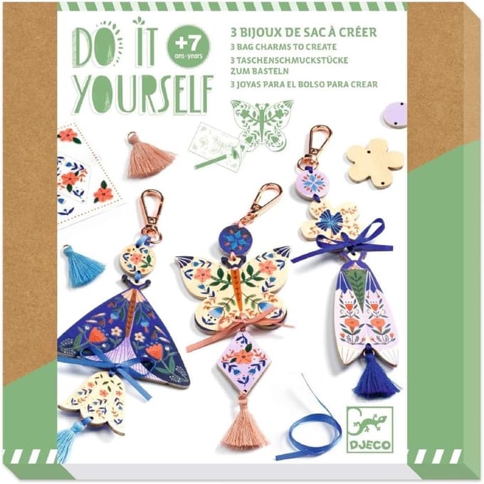 Djeco knutselset Butterflies - creatieve sieraden maken.