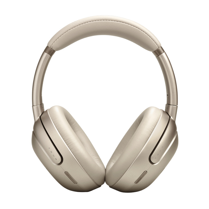 JBL Tour One M3 Over Ear koptelefoon Draadloos, Bluetooth Mokka Noise Cancelling, DAC Vouwbaar, Afstandsbediening, Touchbesturing