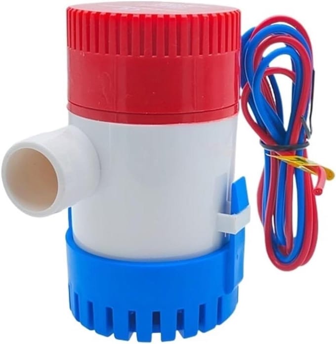 Waterpomp - Dompelpomp - Water Verplaatsen - Onderdompelbaar Ontwerp - 750 GPH - Zwart
