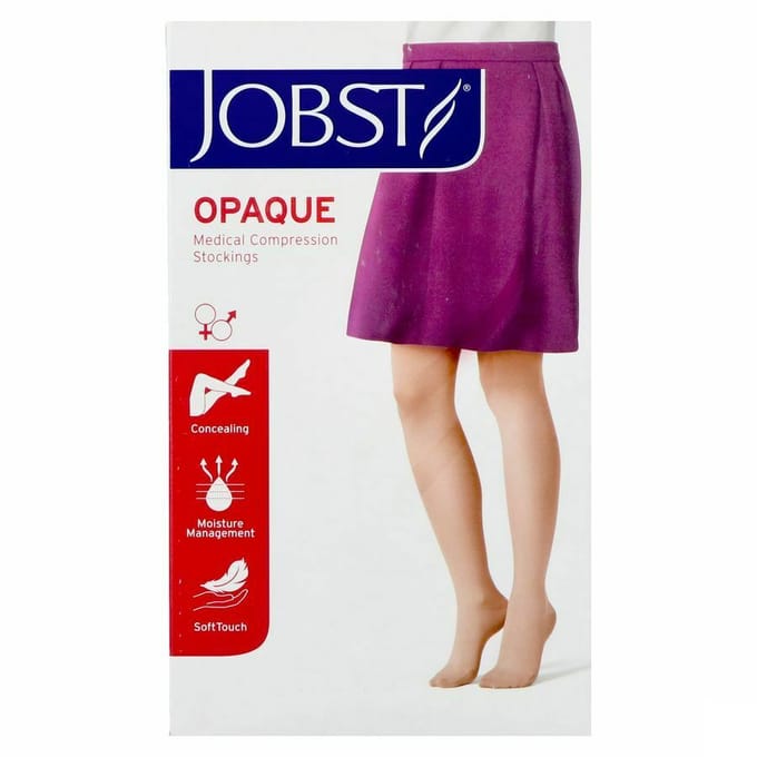 Jobst Opaque 2 Ag Reg Dots Nat Ii Pair