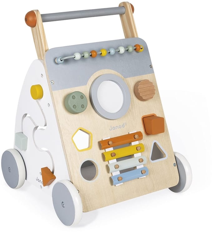 Janod - Sweet Cocoon - Multi-activiteiten loopwagen