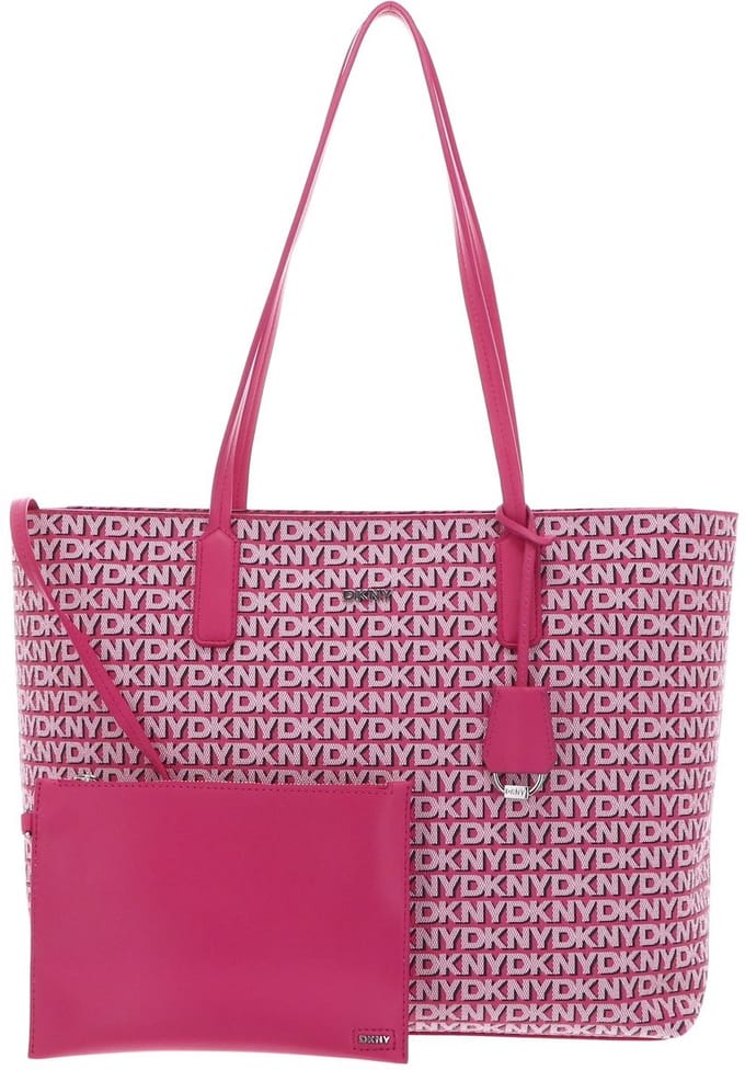 DKNY schoudertas shopper Saige Tote Bag Hot Pink roze