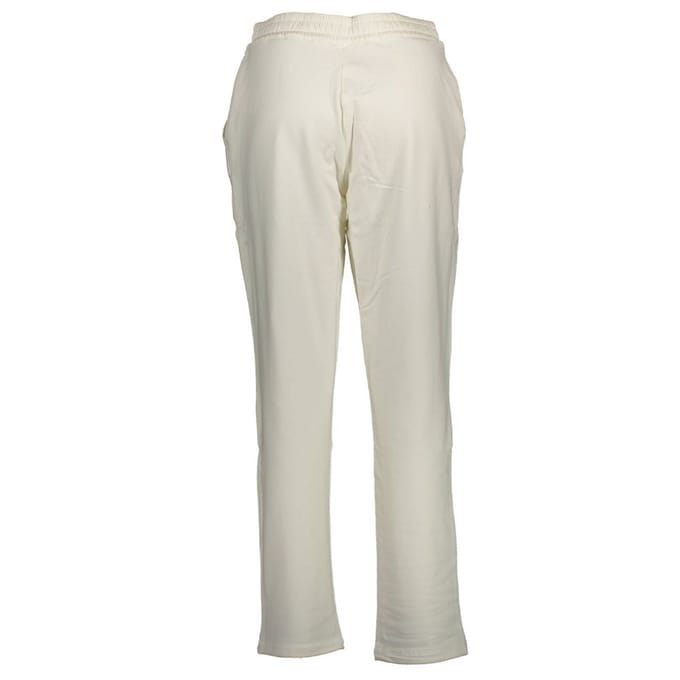 U.S. POLO ASSN. Bianco Katoenen Dames Sweater