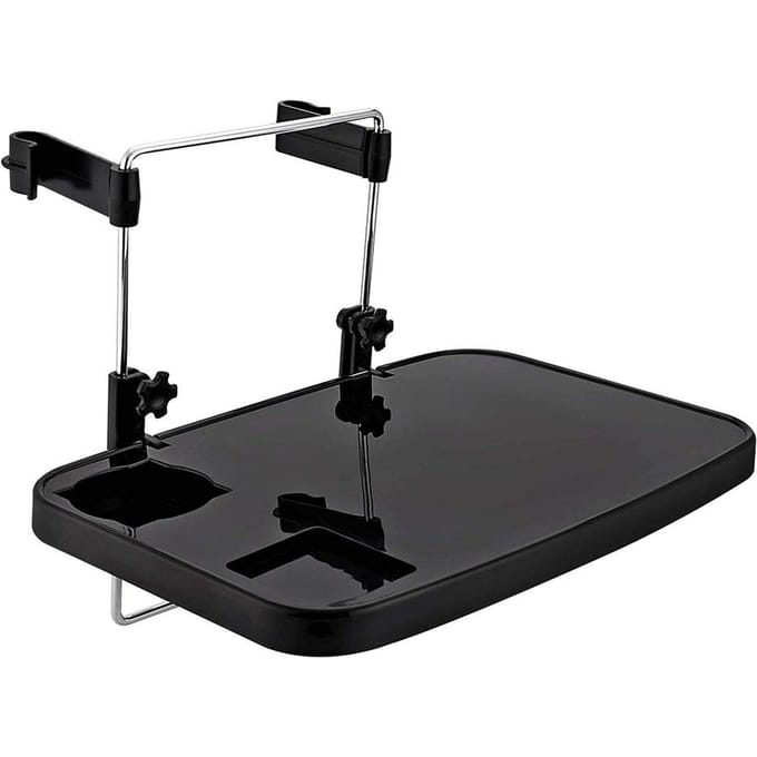 Multifunctioneel Auto Computer Bureau Opvouwbaar Auto Lunch Bureau Autostoel Laptop Houder Standaard Eten Drinken black