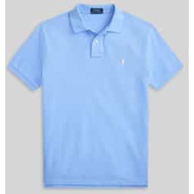Custom slim fit poloshirt van puur katoen