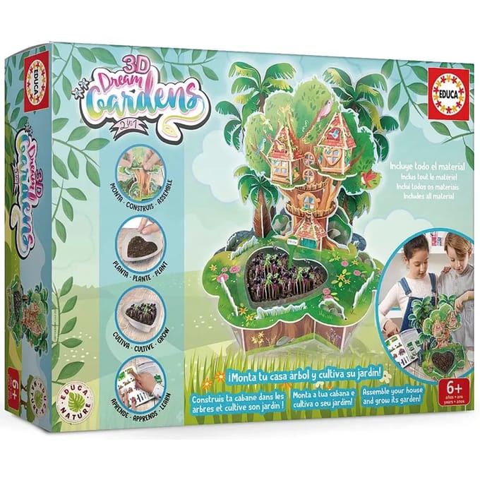 Tuinset Educa 3D Dream Garden Tree House