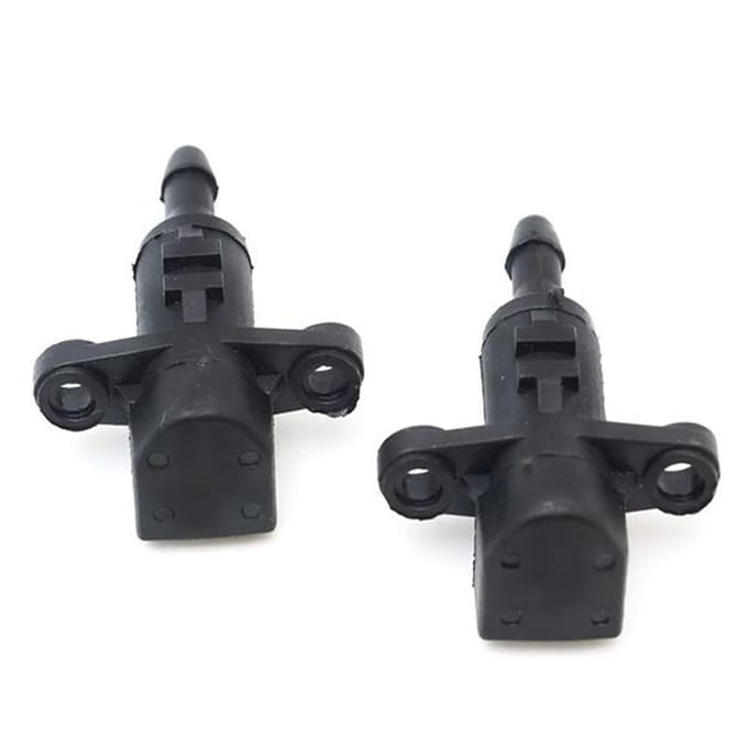 Paire de buses de lavage de pare-brise, Jet pour Kia Ceed Picanto Rio 2011 – 2018 black