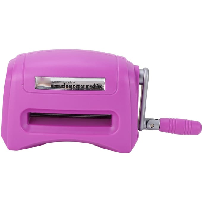 Machine de découpe et de gaufrage Machine de découpe manuelle portable pour loisirs créatifs DIY pink