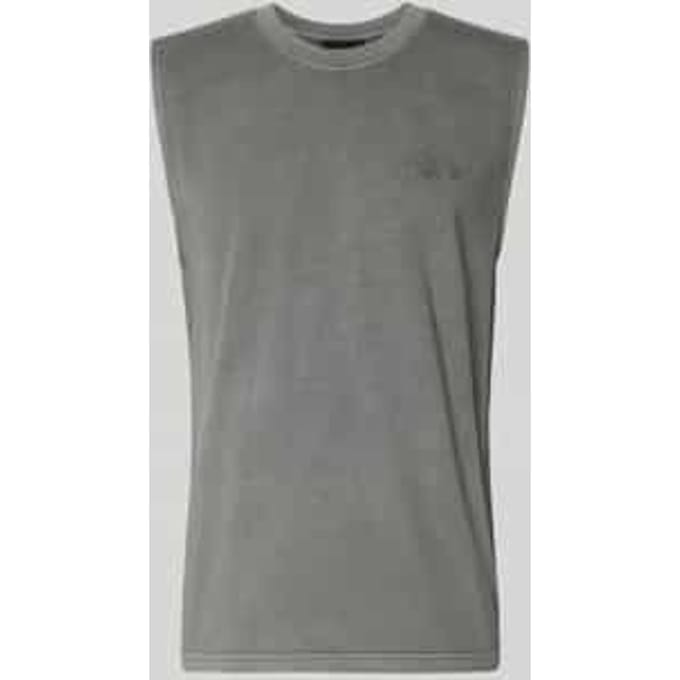 Tanktop met logostitching model 'Signar'