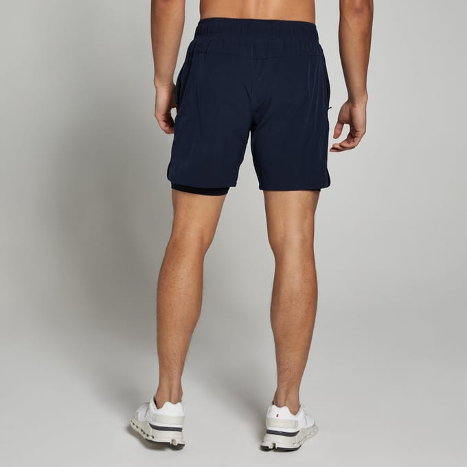MP 2-in-1 trainingsshort voor heren - Marineblauw - S
