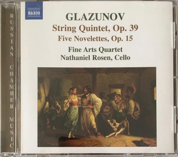 Fine Arts Quartet - Glazunov: String Quartet | String Quintet (CD)