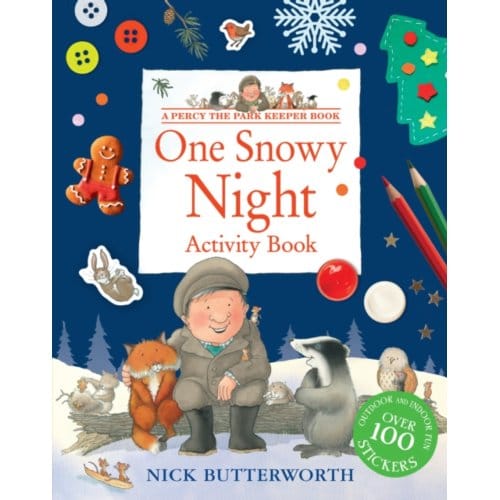 One Snowy Night Activity Book - Percy The Park Keeper - Nick Butterworth