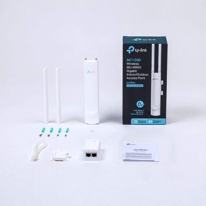 Netwerk Controller en Buiten Wifi Access Point Set - Professioneel WLAN Beheer