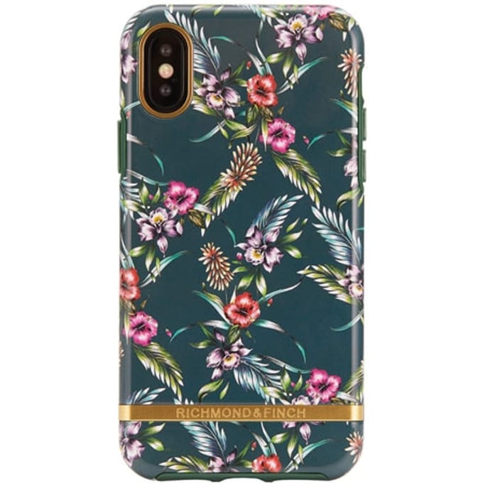Richmond & Finch Emerald Blossom Mobile Cover - iPhone X/XS