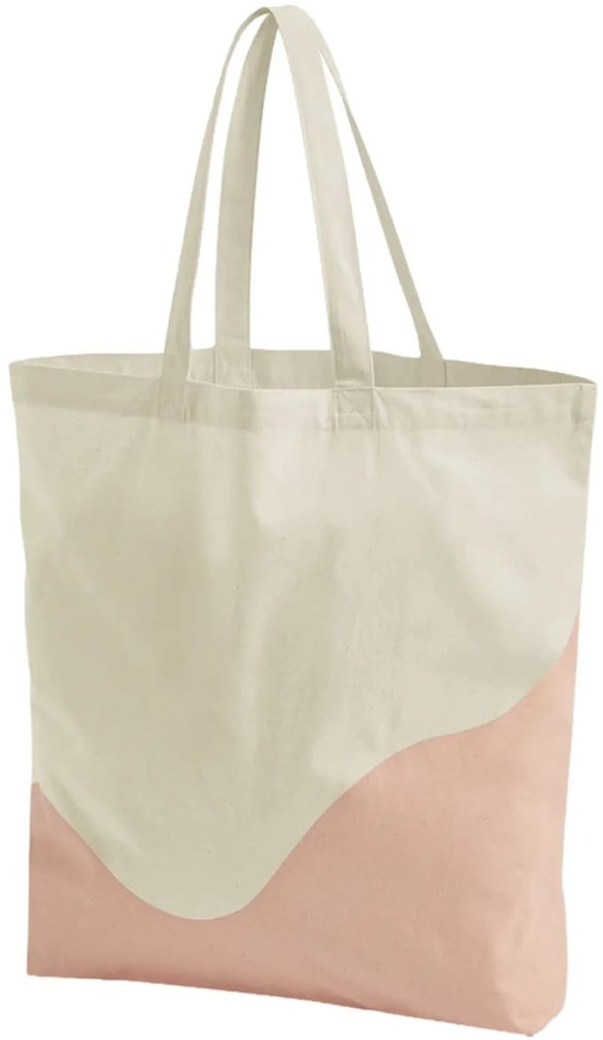 Geprinte tote bag Westford Mill Maxi