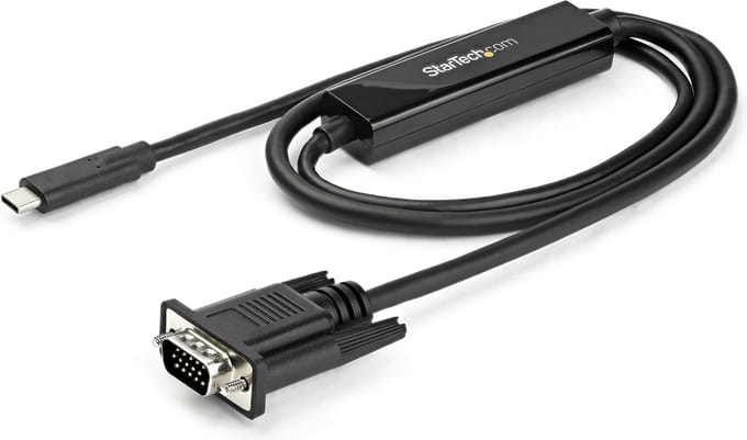 StarTech USB-C naar VGA adapter kabel - 1m - 1920x1200
